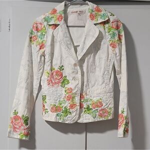 Johnny Was Embroidered Jacket